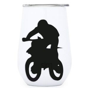 Vinyl decal dirt bike ride any color